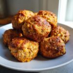 cream cheese sausage balls - Tasty